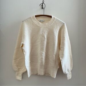 Madewell cream sweater